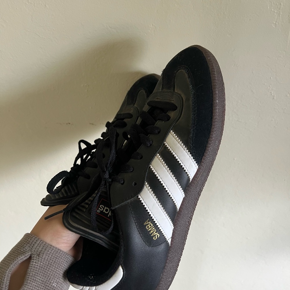 Adidas‎ Samba Black and White Sneakers